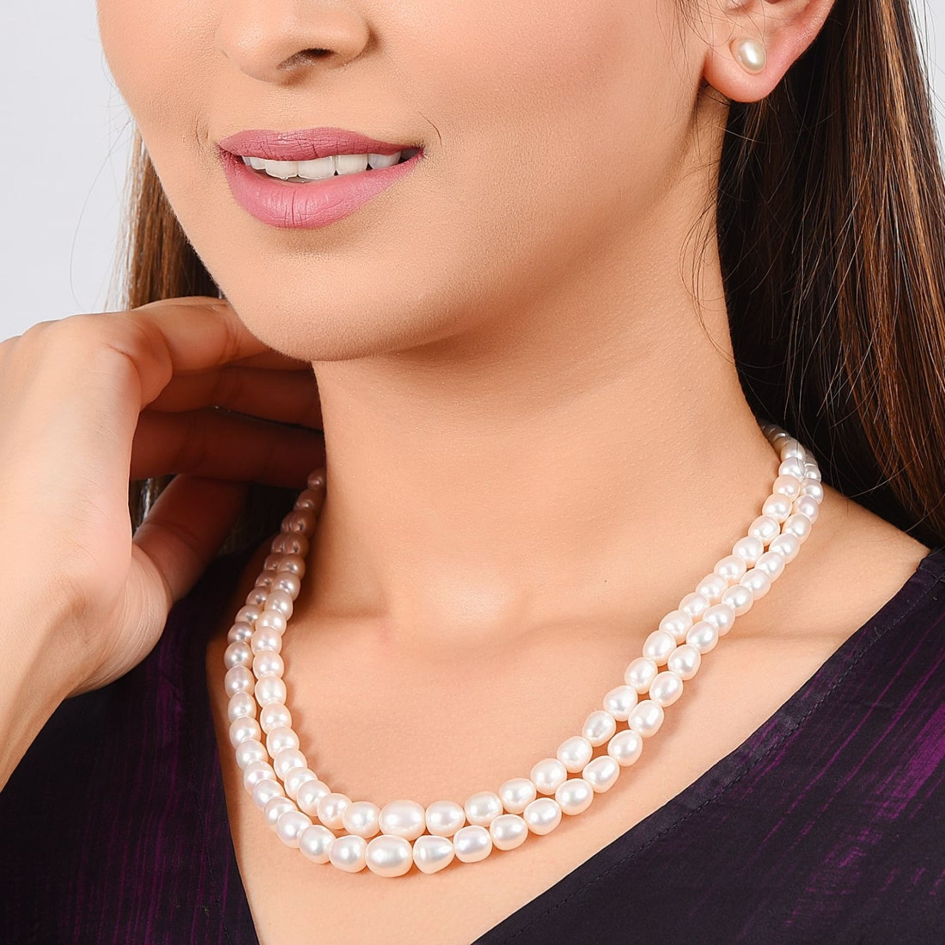 Two layer Pearl Necklace - CherishBox