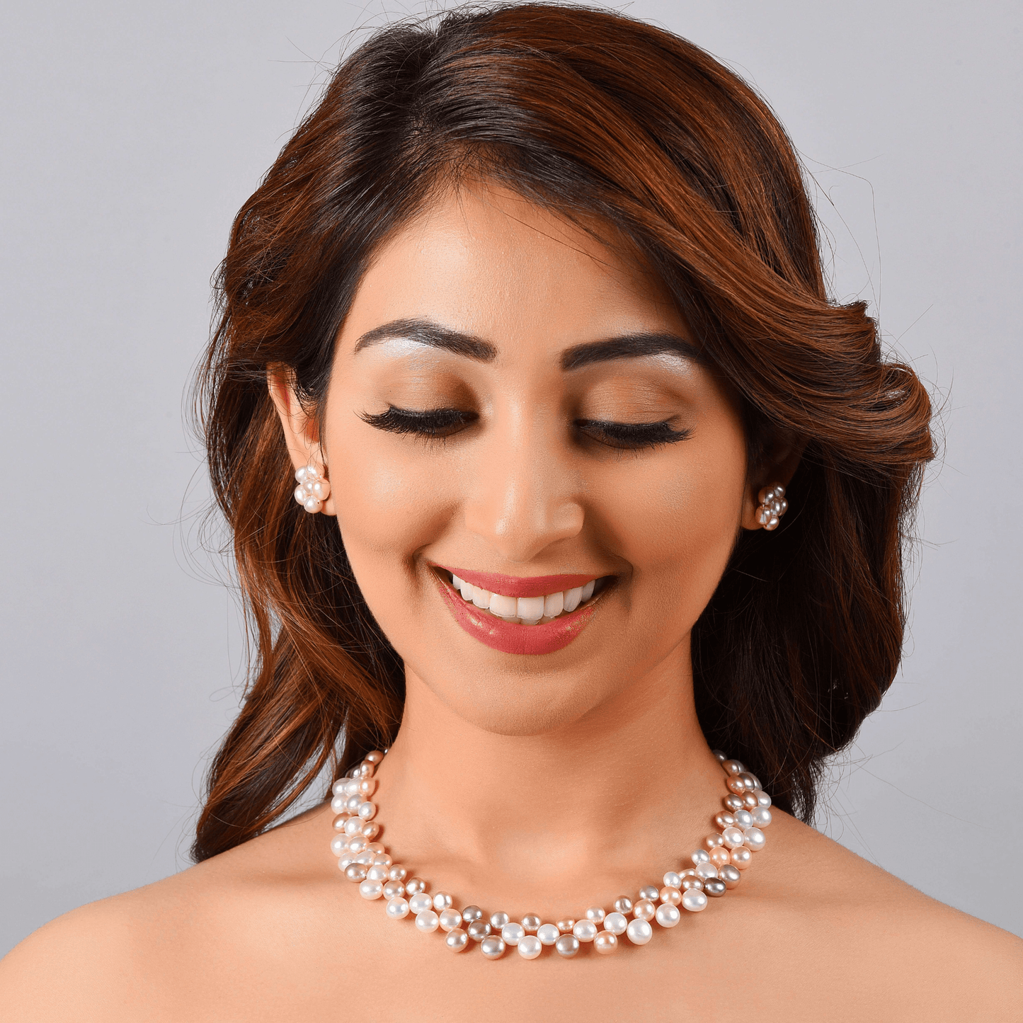 Natures Twist Finest Pearl Necklace Set