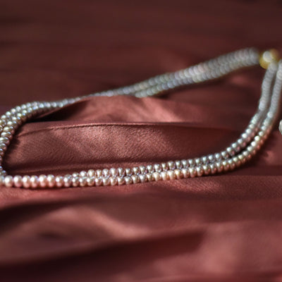 Pink pearl Necklace Set - CherishBox