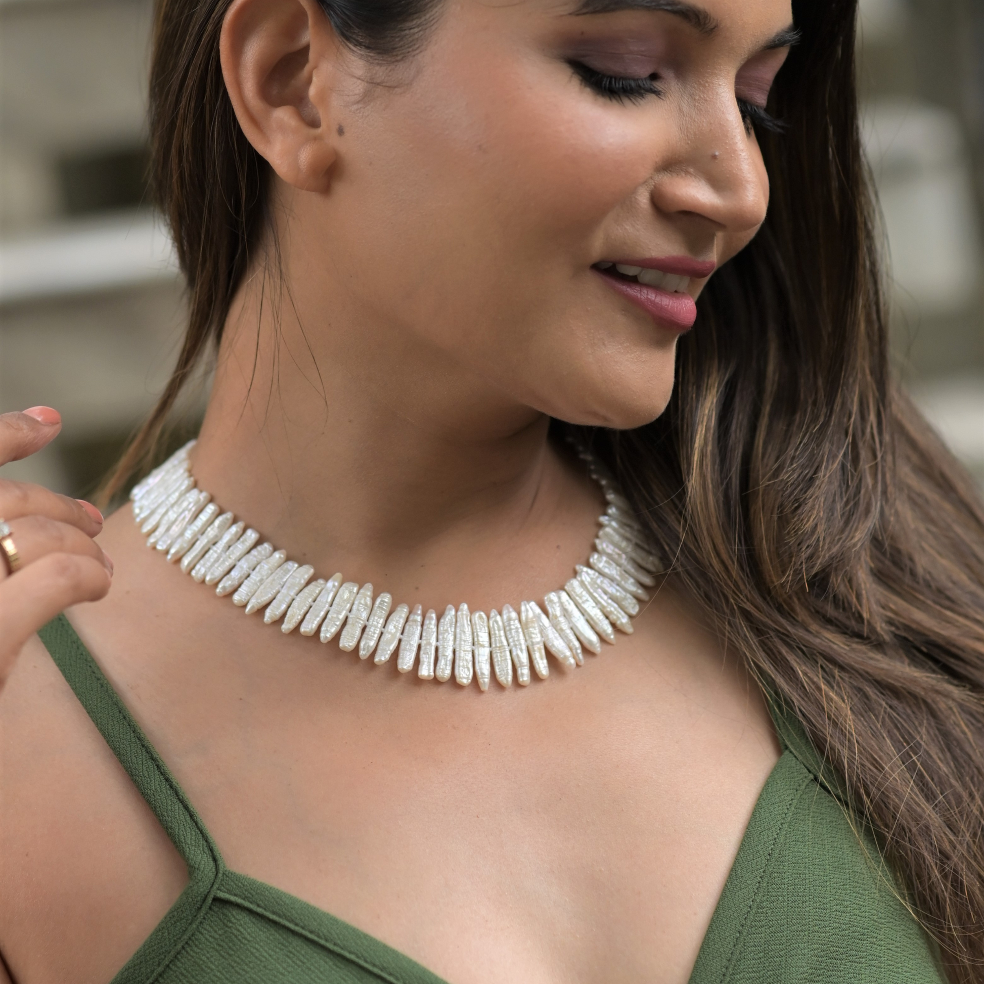 Linear Pearl Necklace - CherishBox
