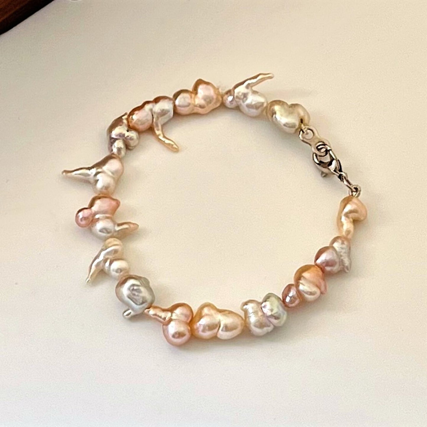 unshaped pearl bracelet CherishBox