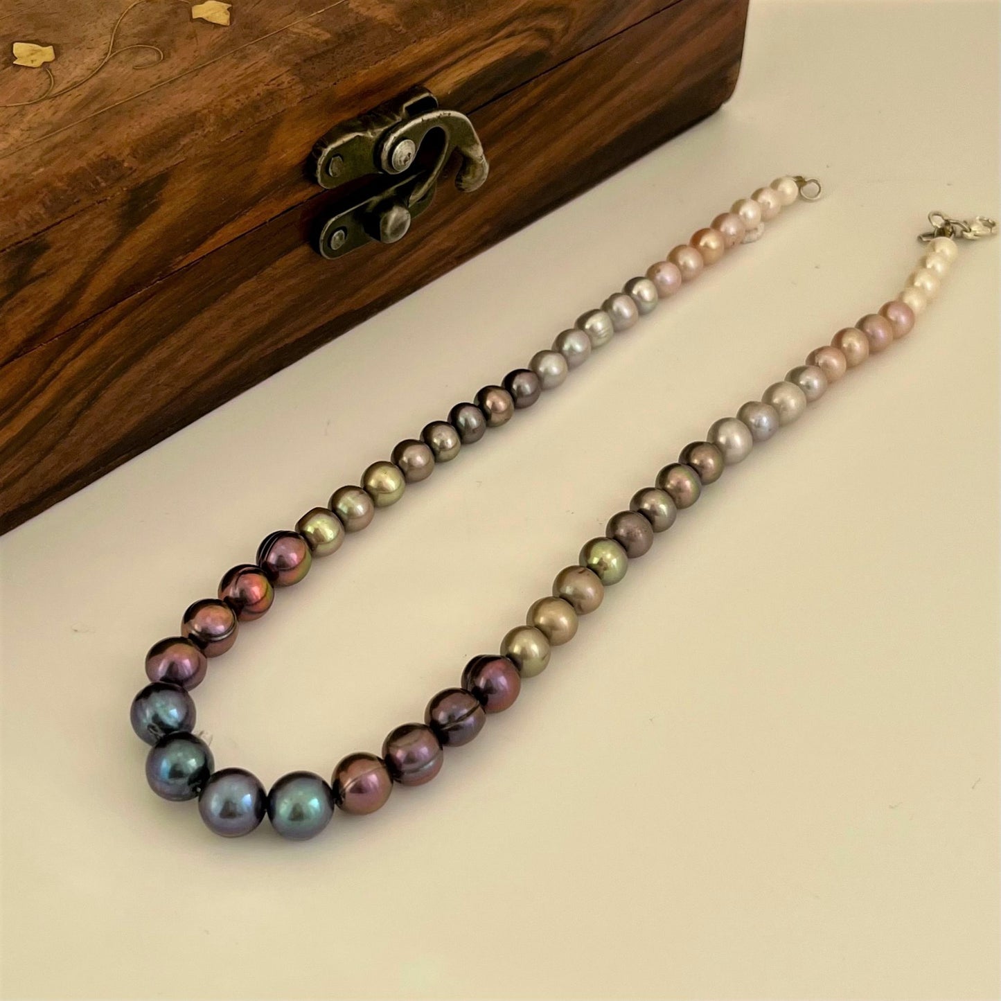 Rainbow Pearl Necklace - CherishBox