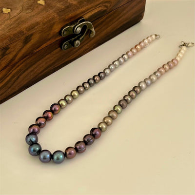 Rainbow Pearl Necklace - CherishBox