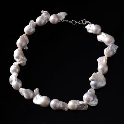 The Big Baroque Pearl Necklace - CherishBox Real Pearl Jewellery