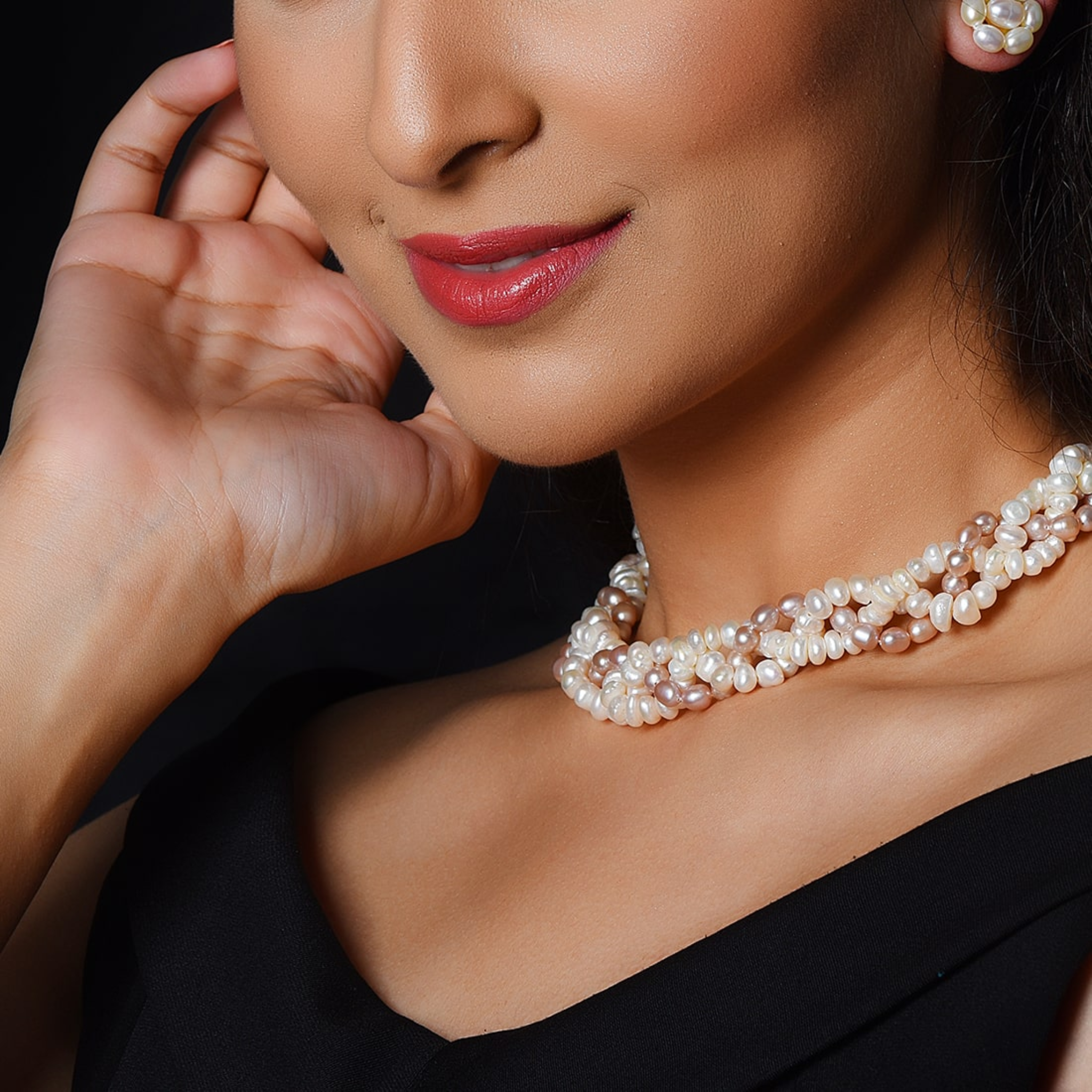 Harry Winston Platinum, Cultured Pearl And Diamond Collar Necklace  Available For Immediate Sale At Sotheby's