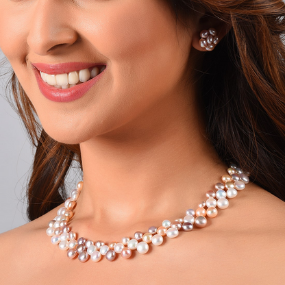 Zig Zag Pearl Necklace - CherishBox)