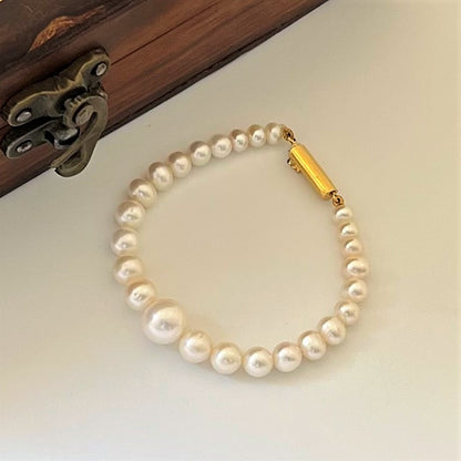 Graded Round Pearl Bracelet - CherishBox