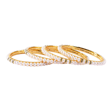Pearl Bangles in Set of 4 - CherishBox