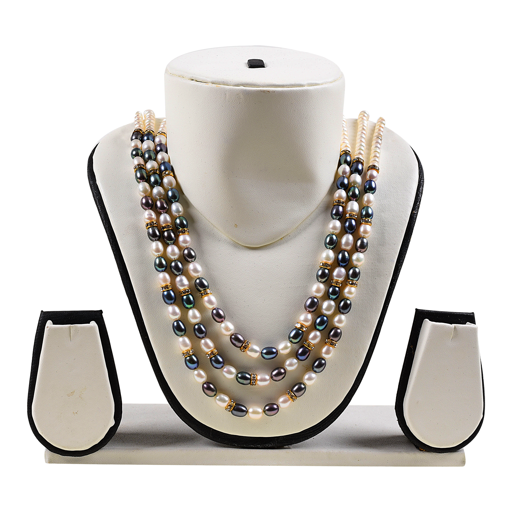 Triple Graduated Pearl Necklace | American Pearl