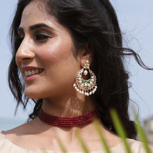 Charismatic ChandBali - CherishBox Real Pearl Jewellery