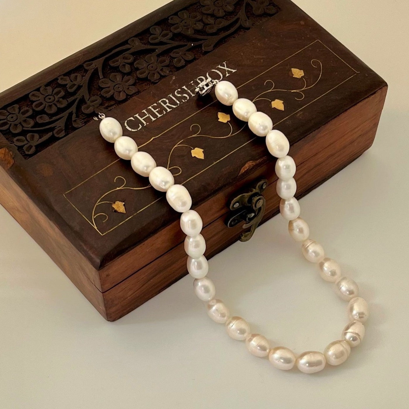 Oval Pearl Strand - CherishBox