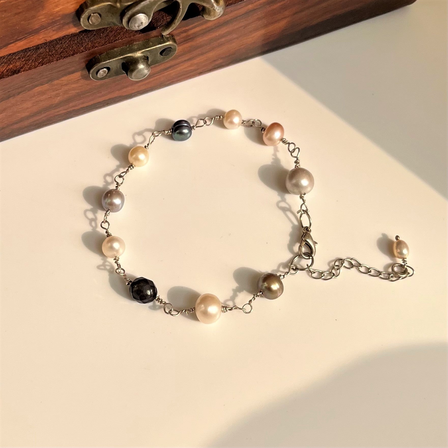 Shop Authentic Beaded Pearl Bracelet  CherishBoxpearljewellery
