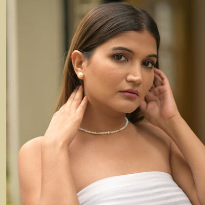 Peach Pearl Necklace CherishBox 