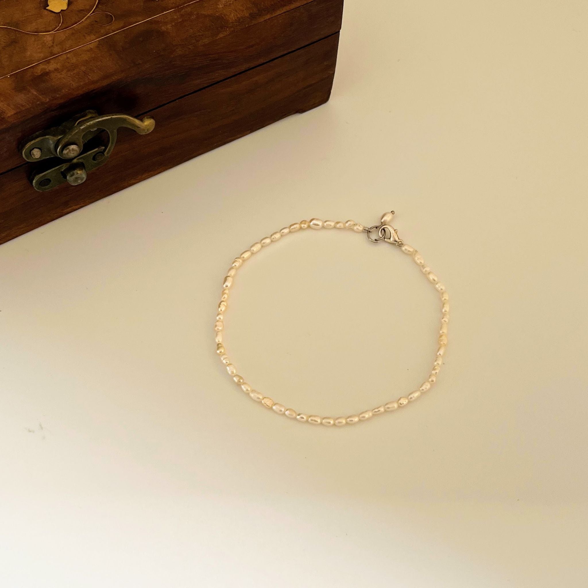 Cato Fashions | Cato White Wood Stretch Bracelet Set