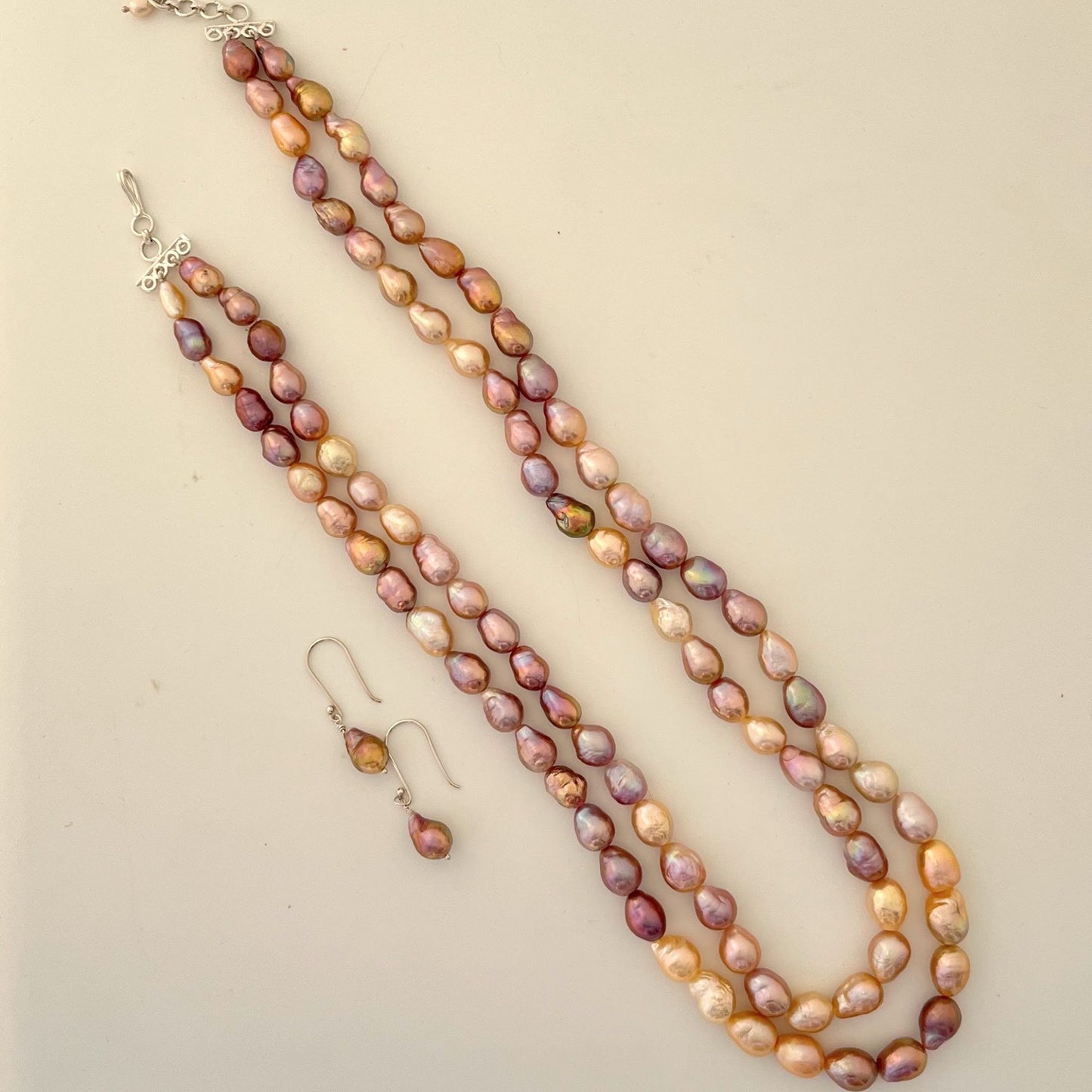 CherishBox Authentic Baroque Pearl Necklace