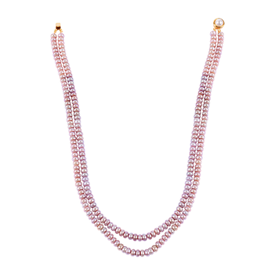 Beautiful Pink pearl necklace - CherishBox